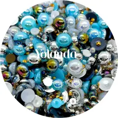 Flatback Pearl & Rhinestone Mix - Yolanda by Glitter Heart Co.&trade;