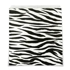 Gift Bags Zebra Print 11"x 8-1/2" (Package of 100)