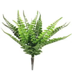 14" Buckler Fern Bushes - Set of 24, Lifelike Greenery, Perfect for Floral Arrangements, Home & Event D&eacute;cor - Ideal for All Seasons, Floral Home by Artificial Flowers