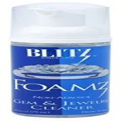 Blitz Foamz Jewelry Cleaner - Gem and Jewelry Cleaner Foam - Made in the USA