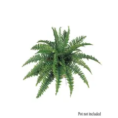 Artificial Boston Fern Plant 35 Fronds - 34" Diameter, 4-Pack | Lifelike Faux Greenery | Indoor Outdoor Decor | High-Quality & Easy to Arrange | Floral Home by Artificial Flowers