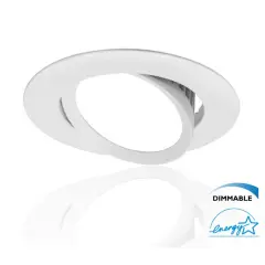 DCG Series 4 in. White Gimbal LED Recessed Downlight, 4000K Cool White