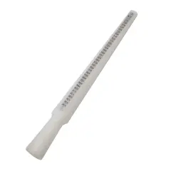 Nylon Ring Sizing Stick (Measures ring sizes from 1 to 15)