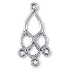 Chandelier Earring 21x11mm Sterling Silver