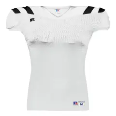 Russell Athletic&reg; - Youth Canton Football Jersey Tee - R0100W White/ black