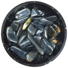 Blue Tiger Eye Crystal Chips &ndash; Size XS