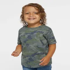 Rabbit Skins&reg; Infant Fine Jersey Crew Neck Short Sleeve Tee - 3322 Vintage camo