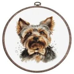 The Yorkshire TerrierBC228L Counted Cross-Stitch Kit