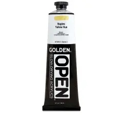 Golden Open Acrylics - Naples Yellow Hue, 5 oz Tube