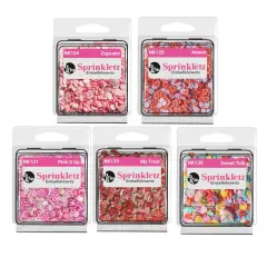 Buttons Galore and More Sprinkletz - Tiny Polymer Clay Embellishments - Love Bundle 60 grams