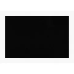 Cabinet White Framed Corkboard, Black Cork