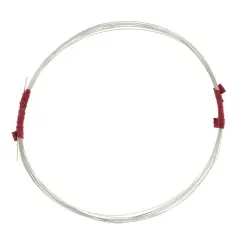 JewelrySupply Half-Round Wire 20 Gauge Half-Hard Sterling Silver (Sold by The Foot)