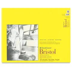 Strathmore 300 Series Bristol Pad - 19" x 24", Smooth, 20 Sheets