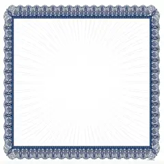 Great Papers! Value Certificate, Blue Border, 8.5" x 11", Printer Compatible, 100 Count