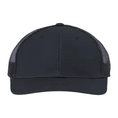 Atlantis Headwear&reg; Sustainable Recy Three Trucker Cap Black/ black