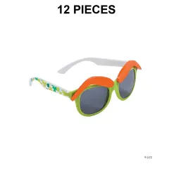 Adults St. Patrick&lsquo;s Day Eyebrow Sunglasses 12 Pieces