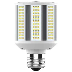 Satco LED Hi-Pro Wall Pack 5/10/20w CCT Selectable Medium Base 100-277V Warm to Cool White