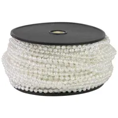 Northlight Commercial Beaded Christmas Garland - 100' x .25" - Iridescent - Unlit Clear