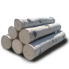 Wilson Decorative White Birch Logs, Natural Bark Wood Home D&eacute;cor - 15.5-17.5" in Length 1.5"-4" Dia. (Set of 6)