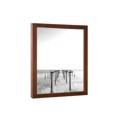 8x38 White Picture Frame For 8 x 38 Poster, Art & Photo Brown