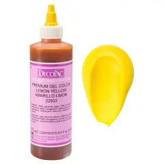 Lemon Yellow Premium Gel Color