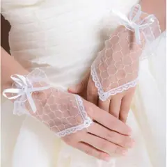 Women's Satin Long Sleeve Bridal Party Gloves for Wedding Costume White~1