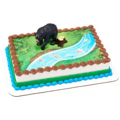 Wild Black Bear DecoSet&reg; Cake Decoration
