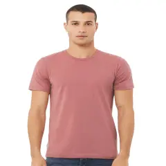 BELLA + CANVAS&reg; Jersey Crewneck Short Sleeve Tee Mauve