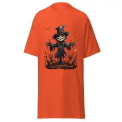 Halloween scarecrow fashion t-shirt