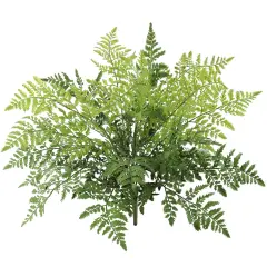 6-Pack: Leather Fern Bush with 7 Sprays, 28" Wide, Floral Home by Artificial Flowers