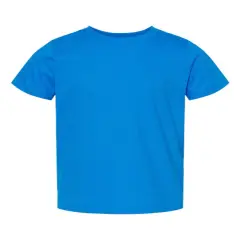 Rabbit Skins&reg; Toddler Fine Crewneck Short Sleeve Jersey Tee - 3321 Cobalt