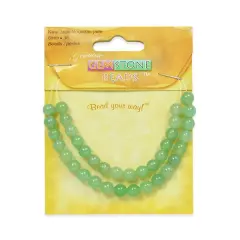 6 Packs of New Jade Beads Pack of 36