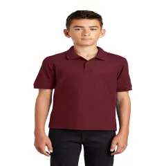 Polo Shirt for Youth's Trendy Fashion | RADYAN&reg; Burgundy