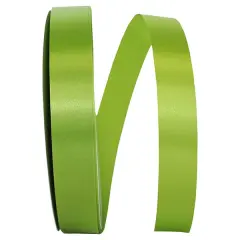 Florist Ribbons --- ⅞ inch x 100 yards --- Satin / Acetate Supreme Cooler Ribbon -- Apple Color