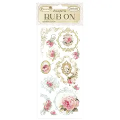 Stamperia Rub-On 4"X8.5"-Precious Frames