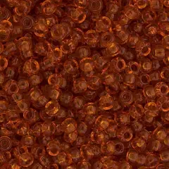 Miyuki 250g Transparent Round Seed Beads, 11/0 Topaz #133