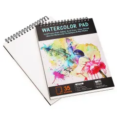 Watercolor Sketchbook Paper Pad for Dry/Wet Media