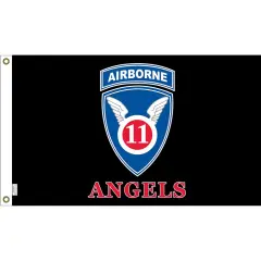 U.S. Army 11th Airborne Division Flag with Grommets 3ft x 5ft