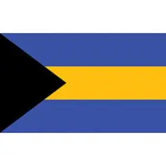 Bahamas Flag with Grommets 2ft x 3ft