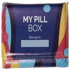 RE-FOCUS THE CREATIVE OFFICE, 7 Day Pill Organizer Box, Inspirational Multicolor