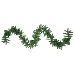 Northlight Balsam Pine Artificial Commercial Christmas Garland - 50' x 14" - Unlit Green