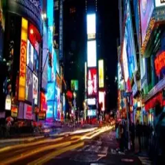Times Square by night Poster Print by H. Ludo - Item # VARPDX2LH726
