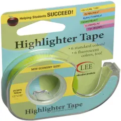Lee Products Removeable Highlighter Tape .5"X720"