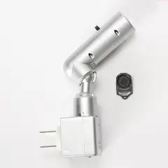 Roman Starry Night LED Projector Light with Slide &ndash; Indoor Wall, Floor or Ceiling Display, Auto Light Sensor Silver