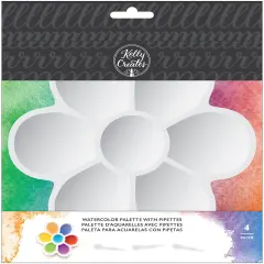 Kelly Creates Plastic Palette With Pipettes-7 Cavity