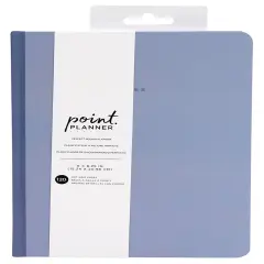 AC Point Planner Perfect Bound Planner 6"X8"-Blue - Dot Grid - 120 Sheets