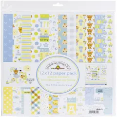 Doodlebug Double-Sided Paper Pack 12"X12" 12/Pkg-Special Delivery