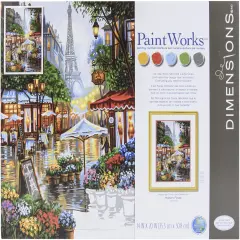Paint Works Paint By Number Kit 14"X20"-Springtime In Paris