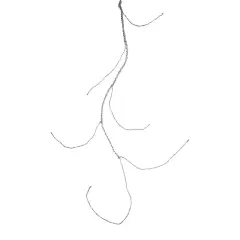 Vickerman LED Micro Fairy Multi-Function Branch Christmas Lights - Purple - 4.3' Silver and Bronze Wire - 36ct