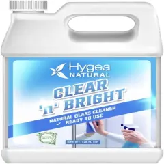 Hygea Natural Clear 'n' Bright - Natural Glass Cleaner (Ready to Use) Gallon